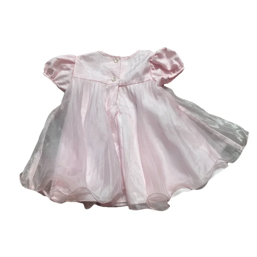 Ashley Ann Baby Girls Dress‎ Pink Size 6-9 Months